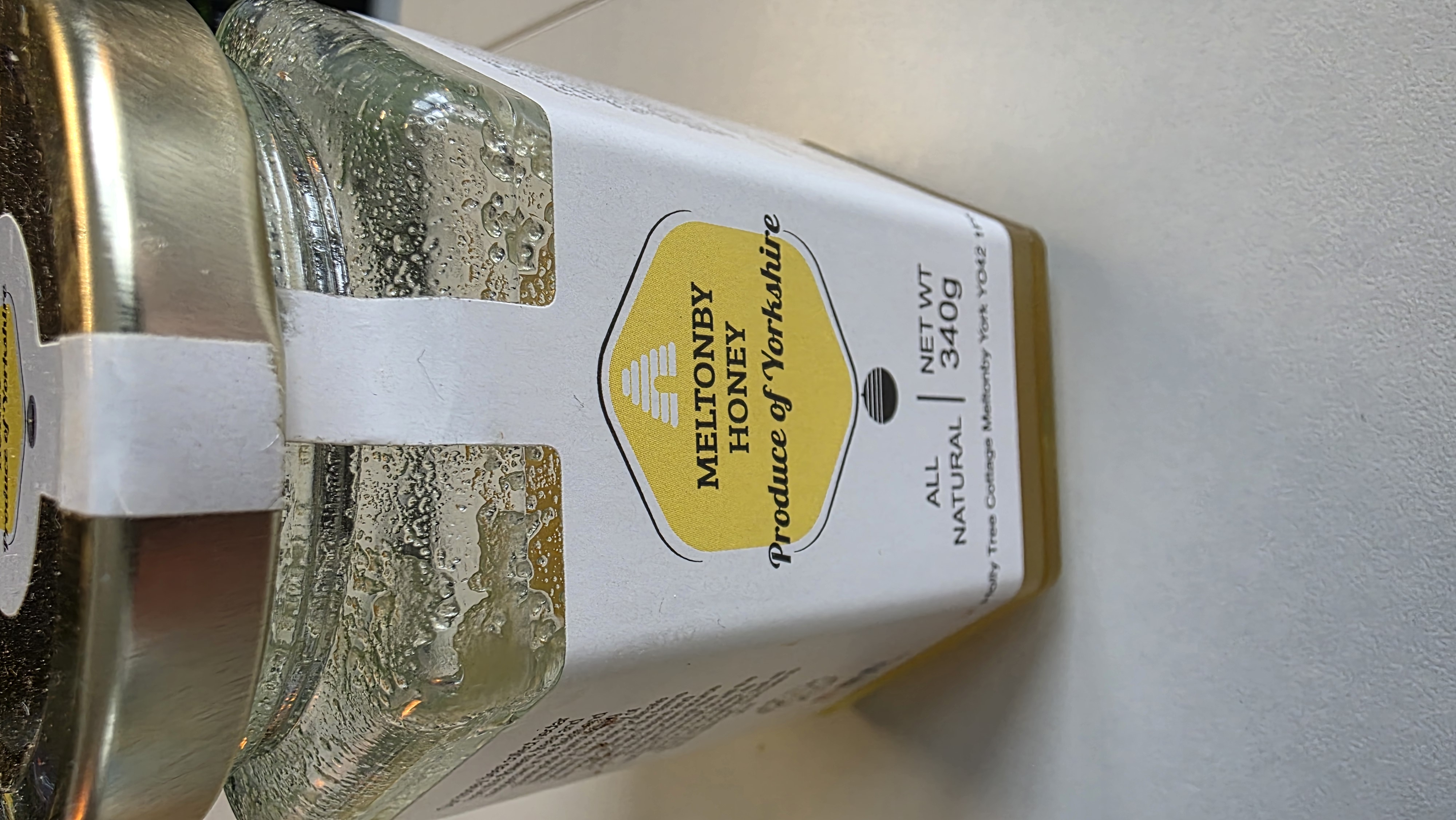 Open Jar of Meltonby Honey